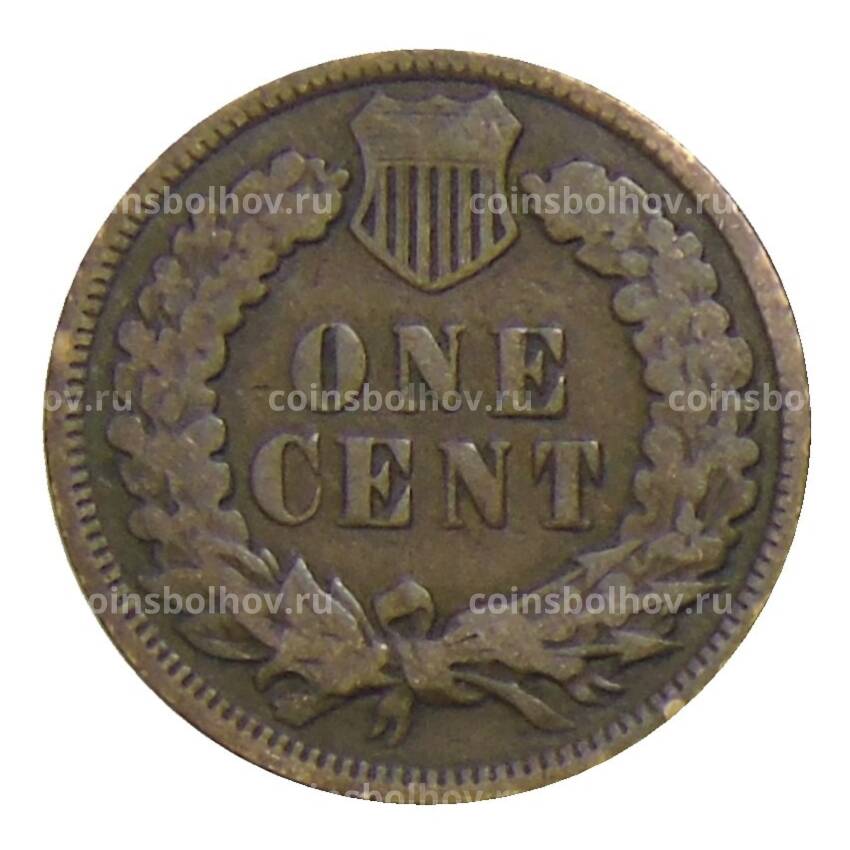 Монета 1 цент 1902 года США (вид 2)