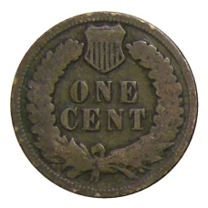 Монета 1 цент 1903 года США (реверс)