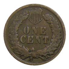 Монета 1 цент 1903 года США (реверс)