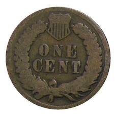 Монета 1 цент 1903 года США (реверс)