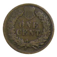 Монета 1 цент 1903 года США (реверс)