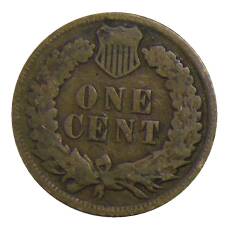 Монета 1 цент 1904 года США (реверс)