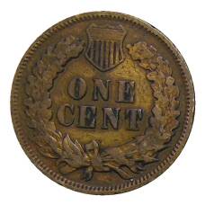 Монета 1 цент 1904 года США (реверс)