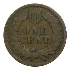 Монета 1 цент 1904 года США (реверс)