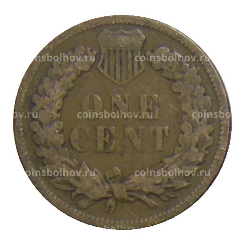 Монета 1 цент 1906 года США (вид 2)