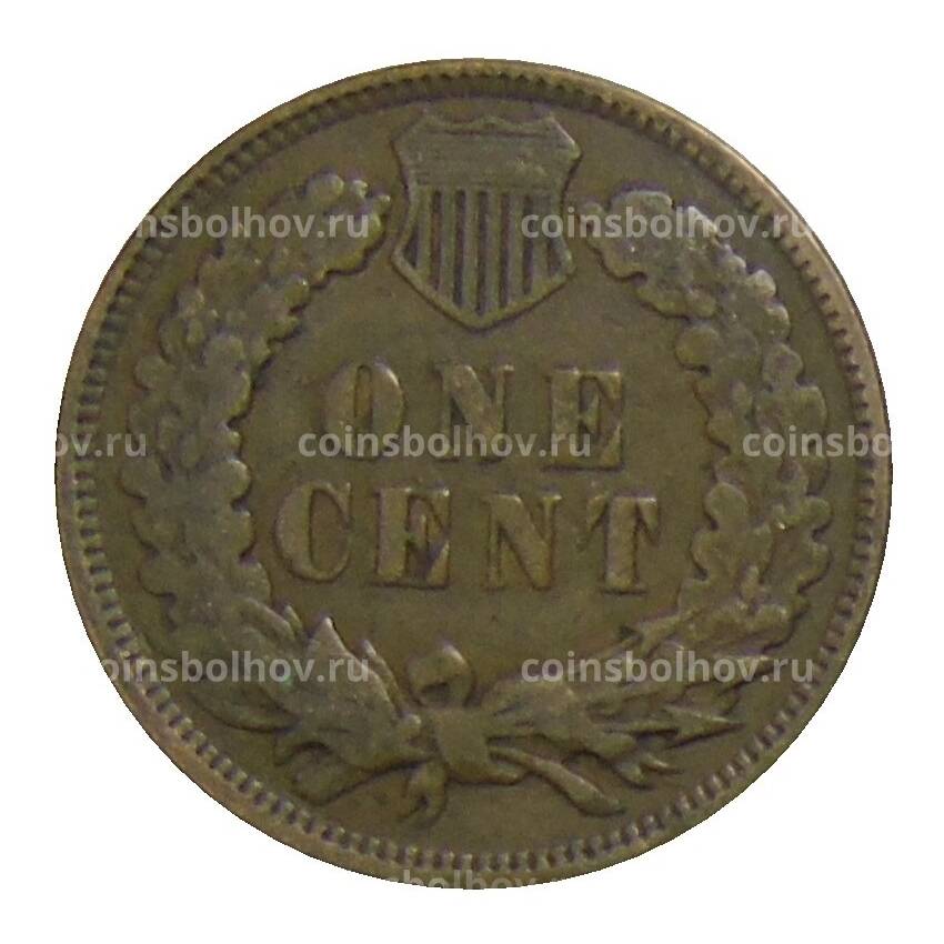 Монета 1 цент 1906 года США (вид 2)