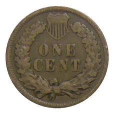 Монета 1 цент 1906 года США (реверс)