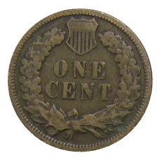 Монета 1 цент 1906 года США (реверс)