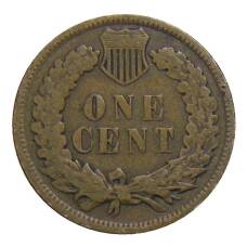 Монета 1 цент 1906 года США (реверс)