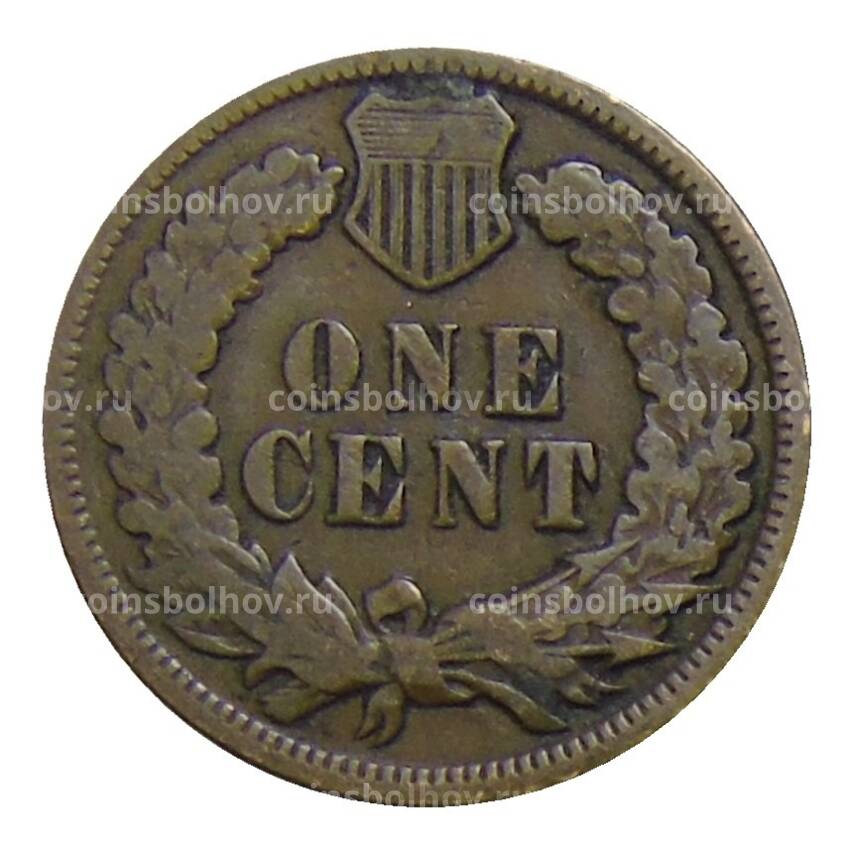 Монета 1 цент 1906 года США (вид 2)