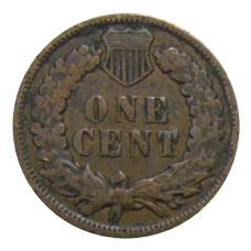 Монета 1 цент 1906 года США (реверс)