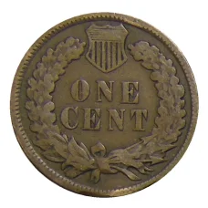 Монета 1 цент 1906 года США (реверс)