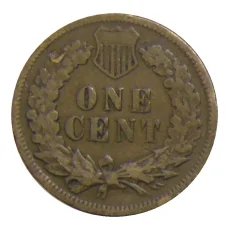 Монета 1 цент 1906 года США (реверс)