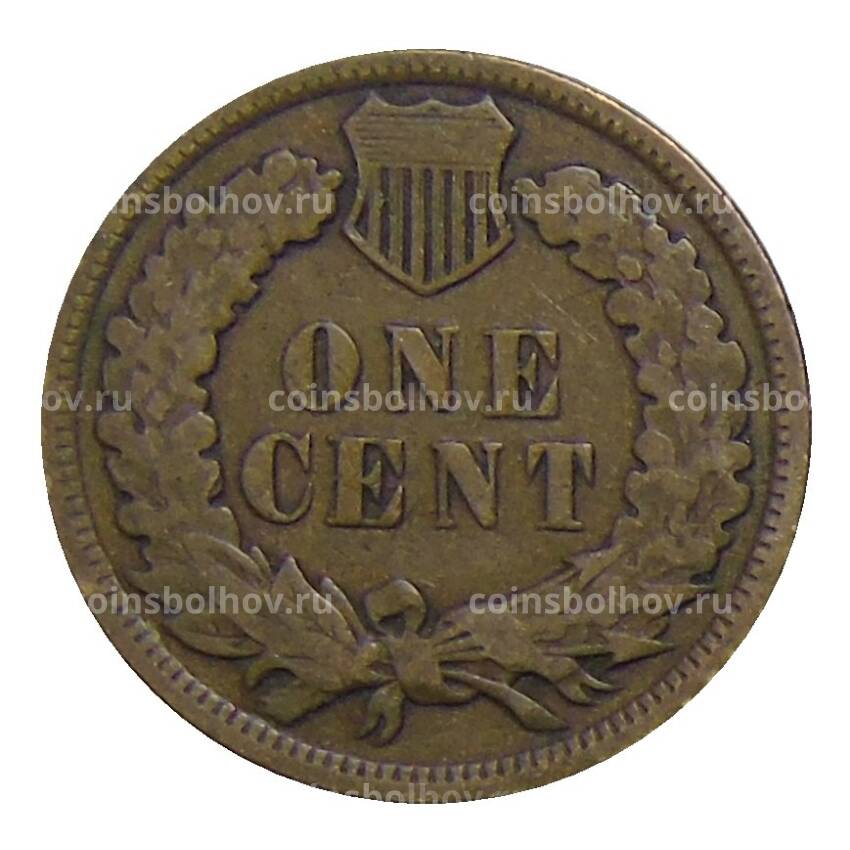 Монета 1 цент 1906 года США (вид 2)