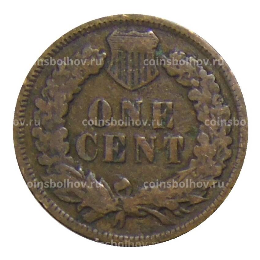 Монета 1 цент 1906 года США (вид 2)