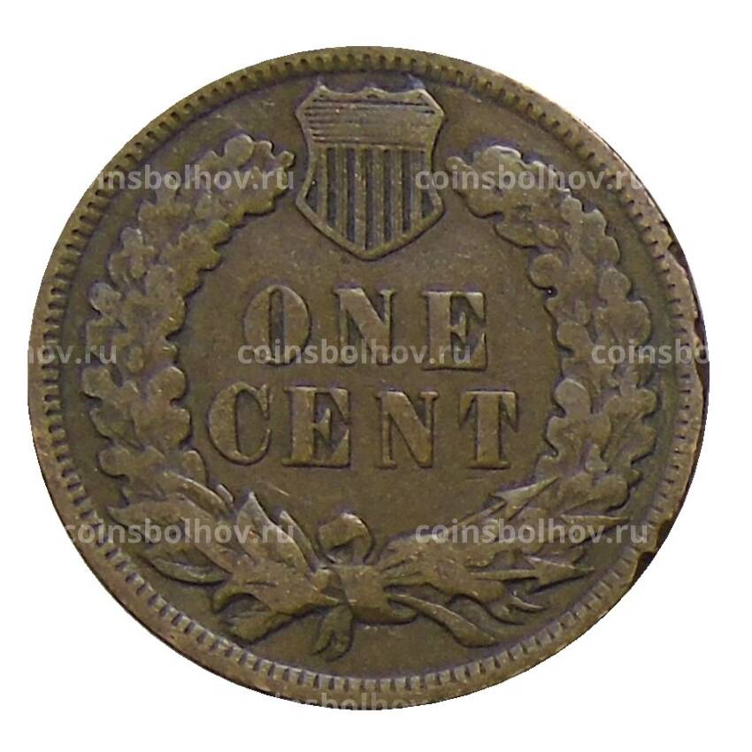 Монета 1 цент 1906 года США (вид 2)