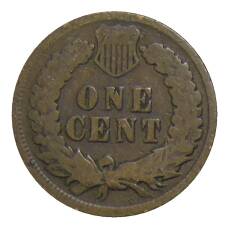 Монета 1 цент 1905 года США (реверс)