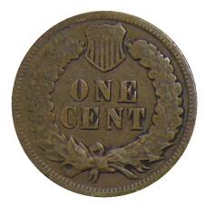 Монета 1 цент 1905 года США (реверс)