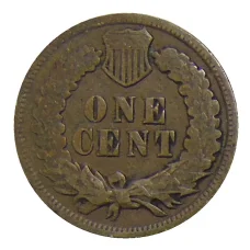Монета 1 цент 1905 года США (реверс)