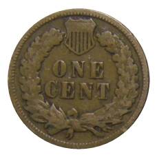 Монета 1 цент 1905 года США (реверс)