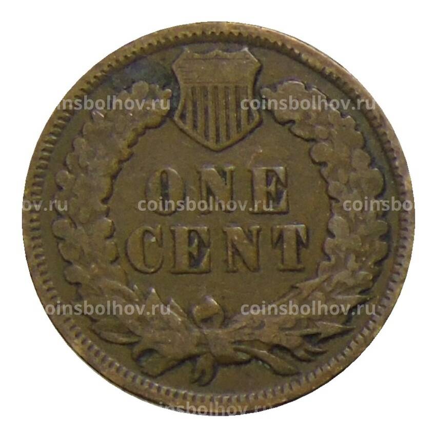 Монета 1 цент 1907 года США (вид 2)