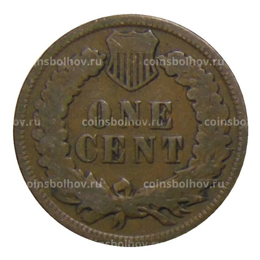 Монета 1 цент 1907 года США (вид 2)