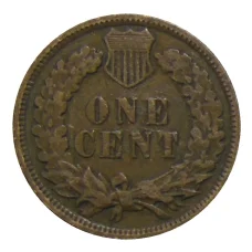 Монета 1 цент 1907 года США (реверс)
