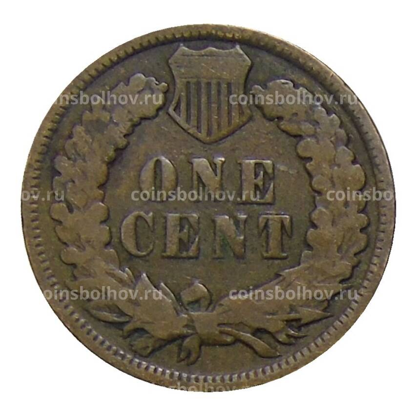 Монета 1 цент 1907 года США (вид 2)