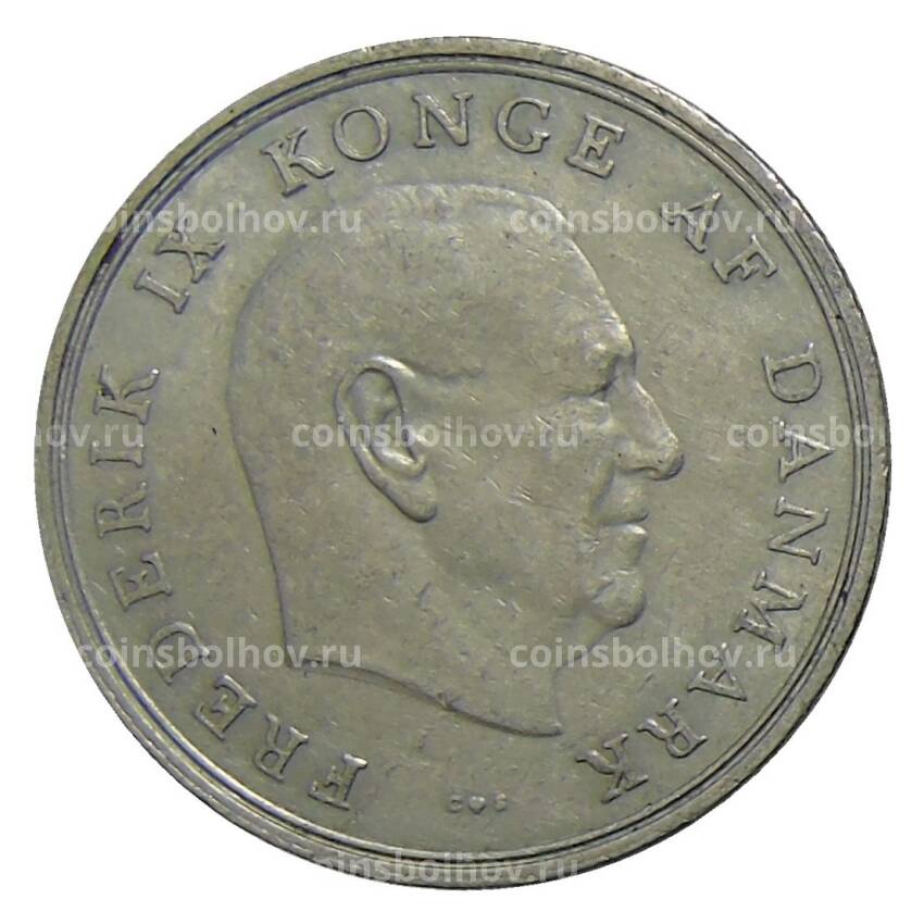 Монета 1 крона 1961 года Дания (вид 2)