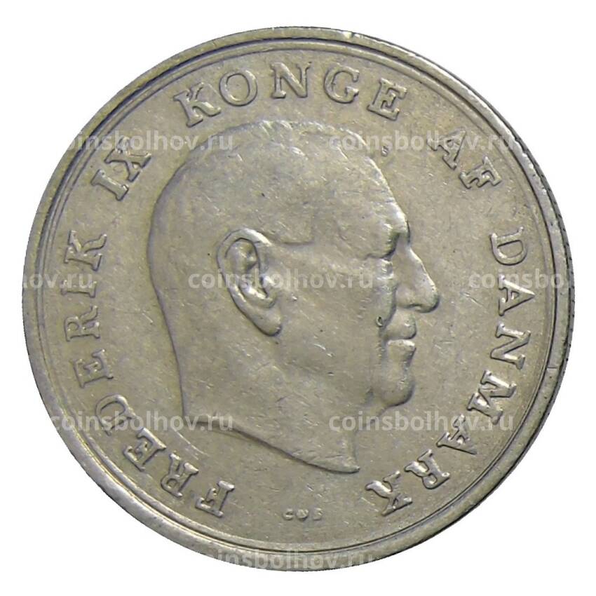 Монета 1 крона 1964 года Дания (вид 2)
