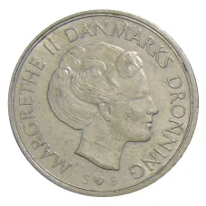 Монета 1 крона 1975 года Дания (реверс)