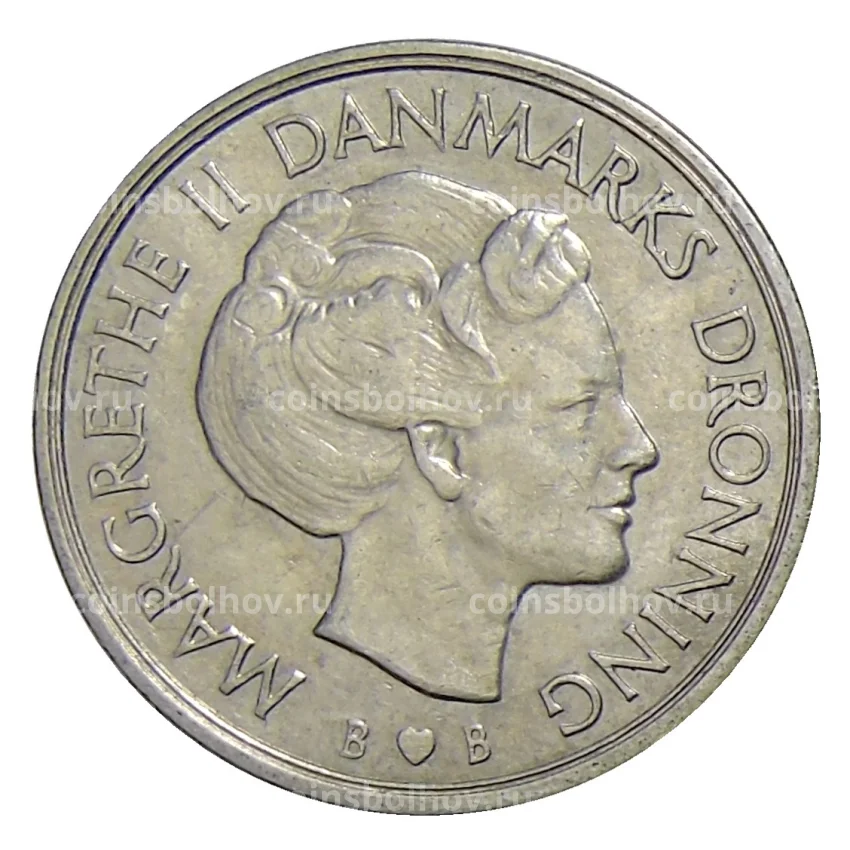 Монета 1 крона 1979 года Дания (вид 2)