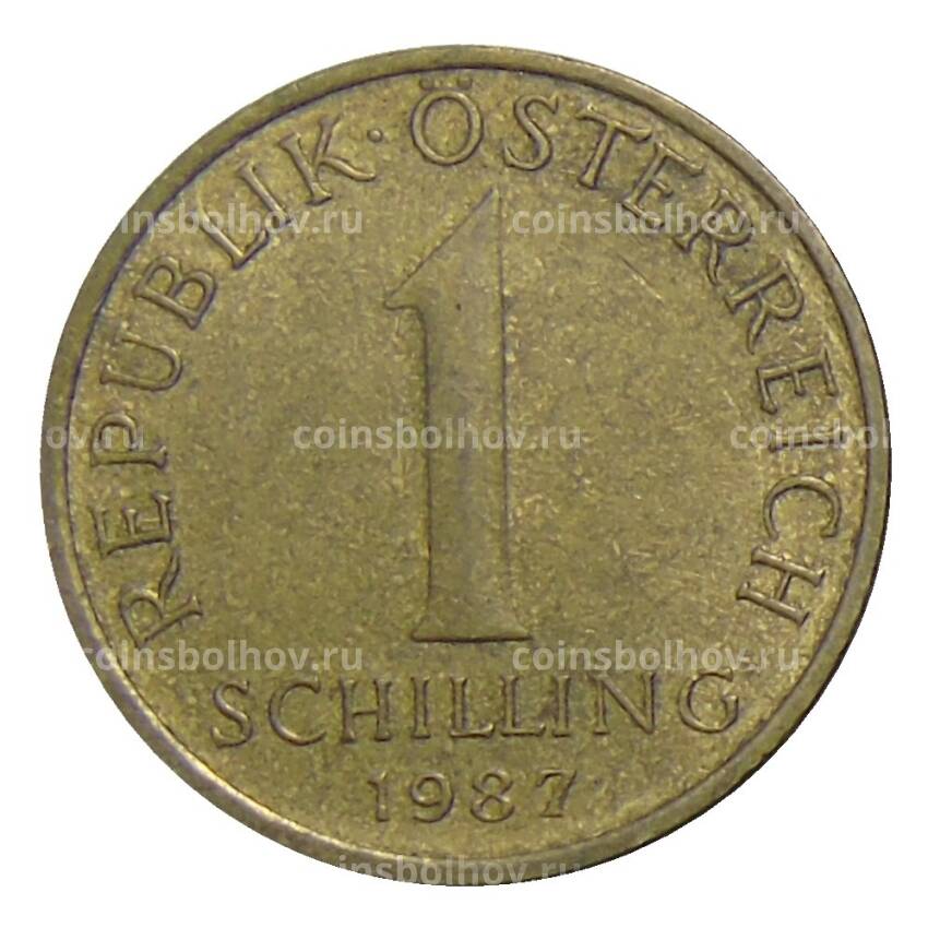Монета 1 шиллинг 1987 года Австрия