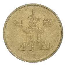 Монета 10 вон 1994 года Южная Корея (реверс)