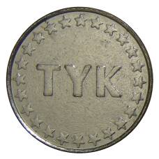 Жетон игровой TYK (вид 2)