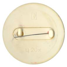 Значок 70 лет Октябрьской революции (вид 2)