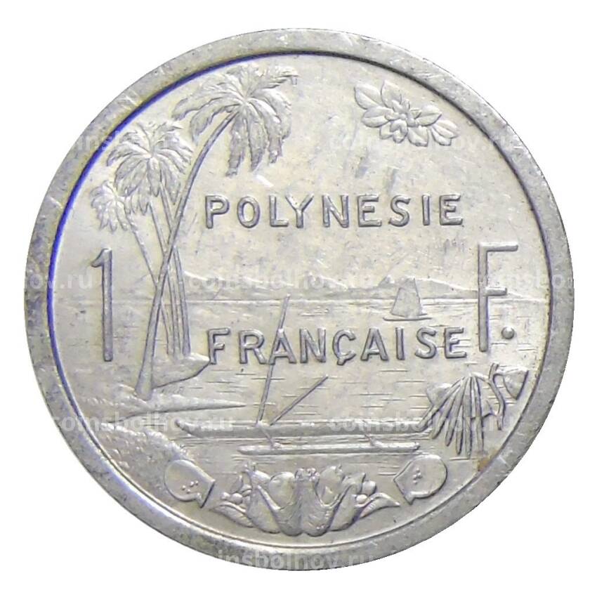 Монета 1 франк 1982 года Французская Полинезия (вид 2)