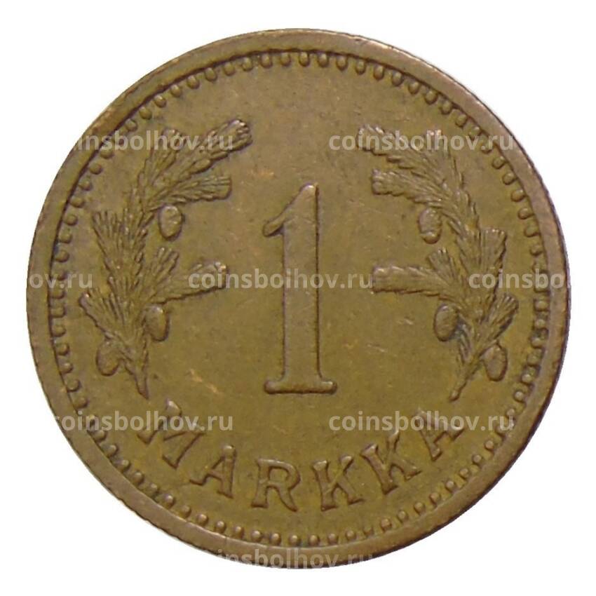 Монета 1 марка 1941 года S Финляндия