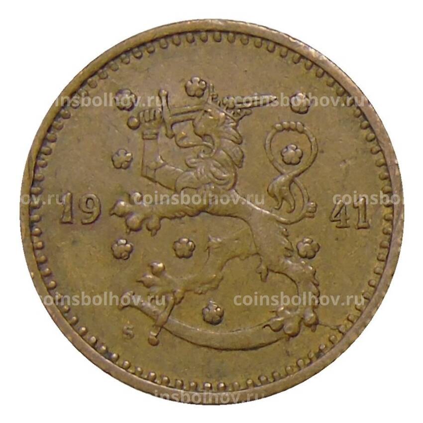 Монета 1 марка 1941 года S Финляндия (вид 2)