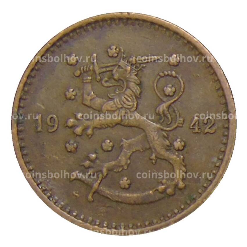 Монета 1 марка 1942 года S Финляндия (вид 2)