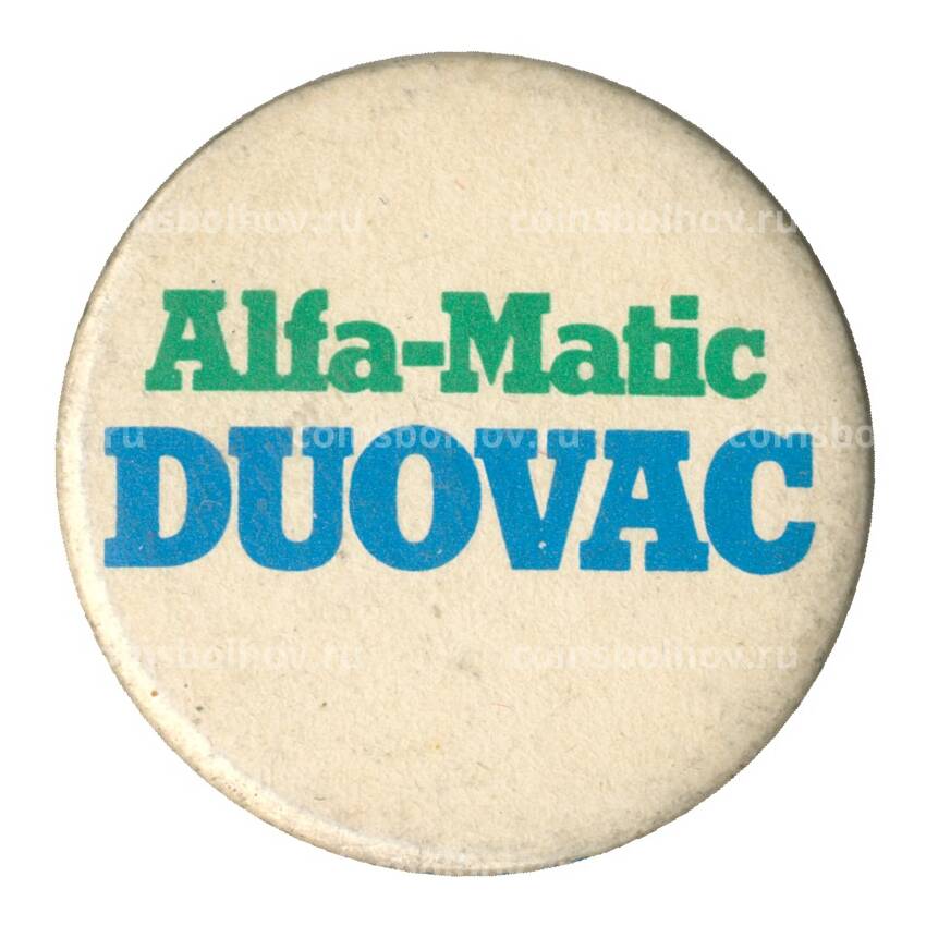 Значок Alfa-Matic DUОVAC