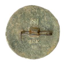 Значок Золотое кольцо — Александров (вид 2)