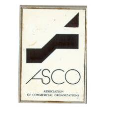 Значок «ASCO — ассоциация коммерческих организаций»