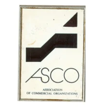 Значок «ASCO — ассоциация коммерческих организаций»