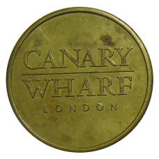 Жетон парковочный «CANARY WHARF» (вид 2)