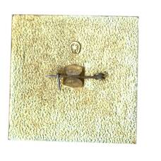 Значок «Всесоюзный сьезд технологов  — Москва 1989» (вид 2)