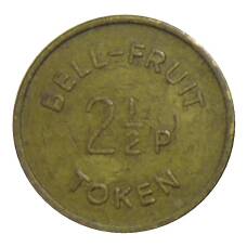 Жетон игровой номинал  6 пенсов (вид 2)