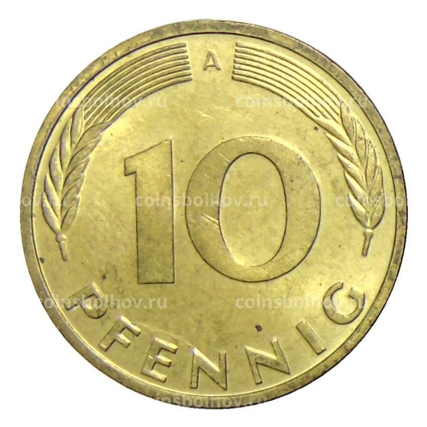 Монета 10 пфеннигов 1991 года A Германия (вид 2)