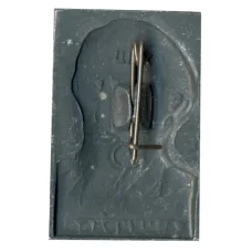 Значок Н.А.Некрасов (вид 2)