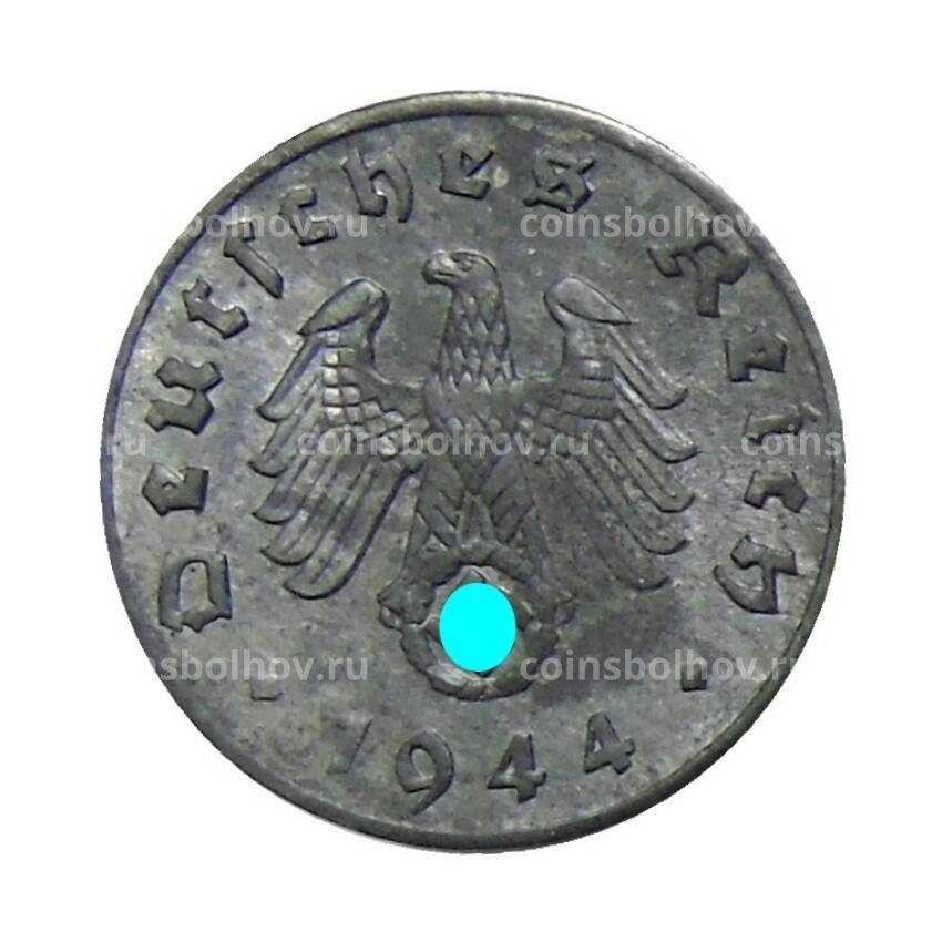 Монета 1 рейхспфенниг 1944 года A Германия